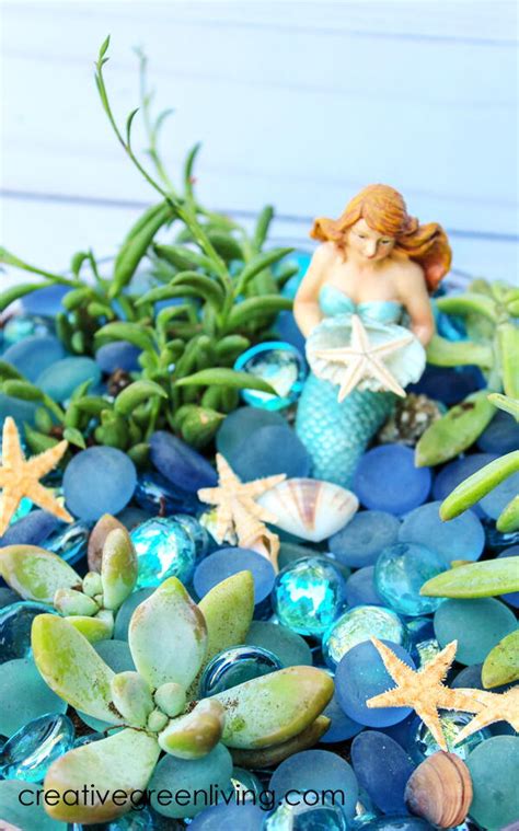 How to Make a Mermaid Garden | FaveCrafts.com