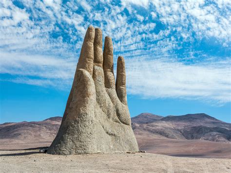 Why There's a Giant Hand in Chile's Atacama Desert