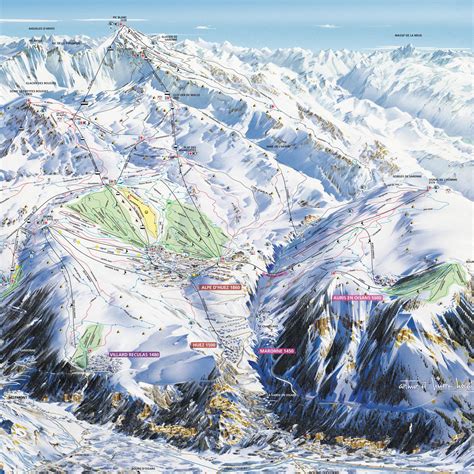 Alpe D Huez Piste Map: The Ultimate Guide To Planning Your Ski Trip ...