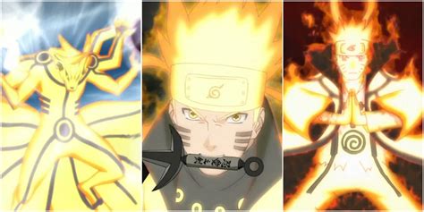 Naruto: Every Form Of Naruto's Nine-Tails Chakra Mode, Ranked