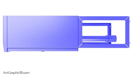 Industrial Electrical Enclosure 3D Model - Download