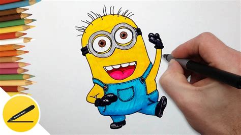 Step By Step Drawing Minions