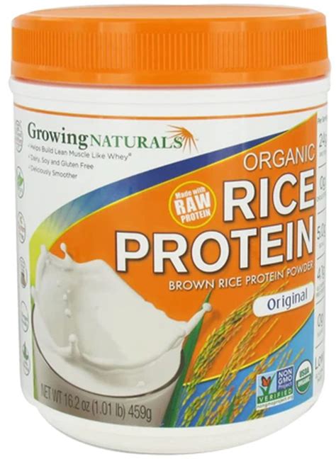 Growing Naturals Rice Protein Isolate | Save at PricePlow