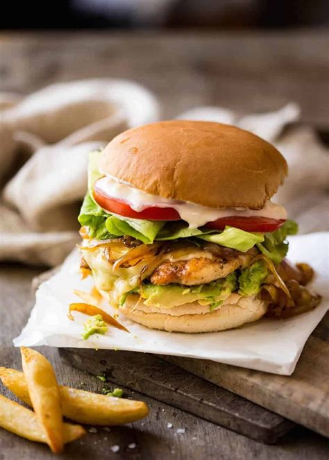 chicken burger recipe - Christiana Poremba