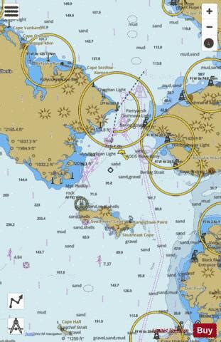 BERING SEA ST. LAWRENCE ISLAND TO BERING STRAIT (Marine Chart : US16220 ...