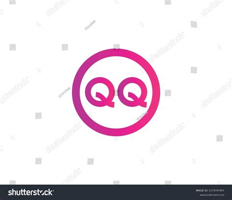 Qq Logo Design Vector Template Stock Vector (Royalty Free) 2179747897 ...