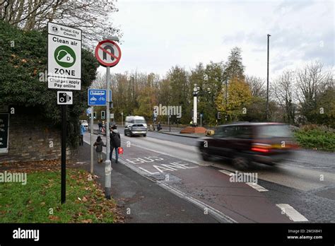 Bristol clean air zone sign hi-res stock photography and images - Alamy