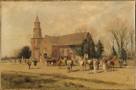 Alfred Wordsworth Thompson | Old Bruton Church, Williamsburg, Virginia ...