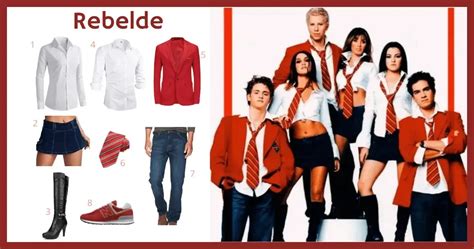 Rebelde Costume For Cosplay & Halloween 2024