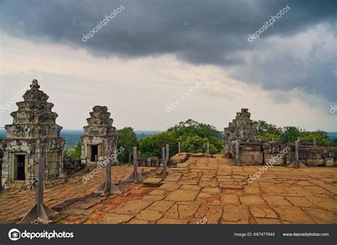 Phnom Bakheng 9Th Century Hilltop Hindu Temple Complex Built Khmer ...