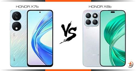 Compare HONOR X7b vs HONOR X8b specs and Malaysia price | phone features