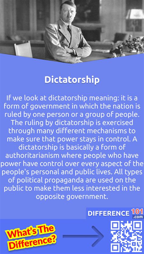 Autocracy vs. Dictatorship: 5 Key Differences, Pros & Cons, Examples ...