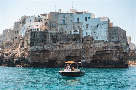 Polignano a Mare: Boat Cruise to Scenic Caves with Prosecco | GetYourGuide