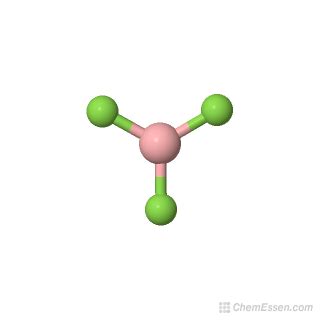 BORON TRIFLUORIDE Structure - BF3 - Over 100 million chemical compounds ...