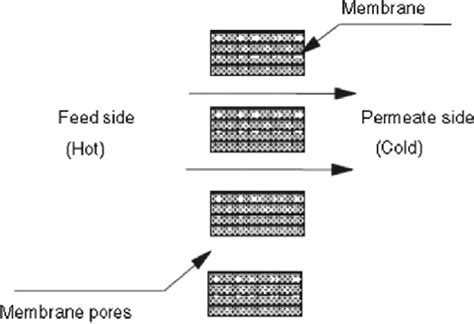 Principle of membrane distillation [113]. | Download Scientific Diagram