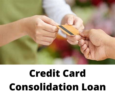 Credit Card Consolidation Loan Explanation