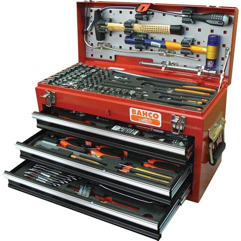 RBI9900TM Mechanic Metal Step Case with Tools - METRIC Kit, includes ...