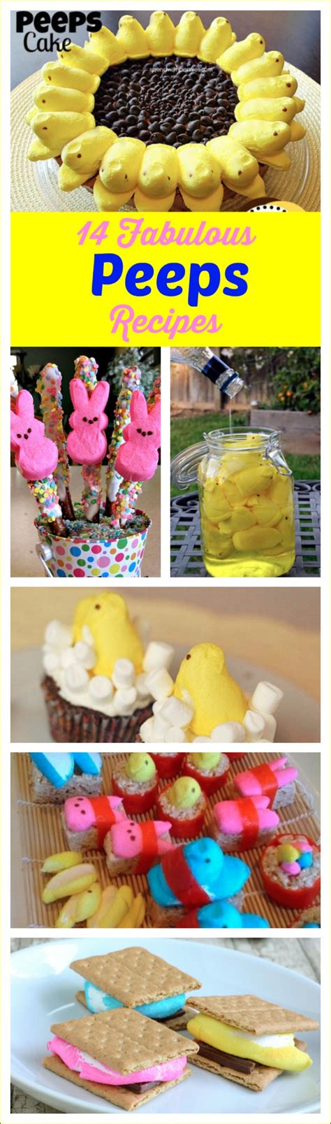 14 Fabulicious PEEPS Recipes & Tutorials! - Do-It-Yourself Fun Ideas