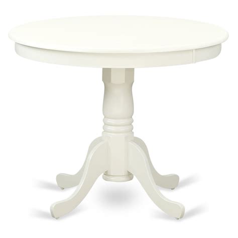 Buy East West Furniture Antique 36 Inch Pedestal Round Dining Table ...