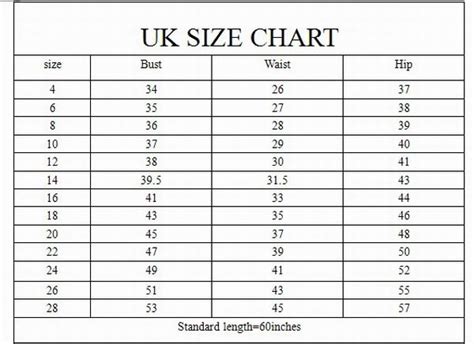 uk sizing chart - Google Search | Gothic wedding dress, White floral ...