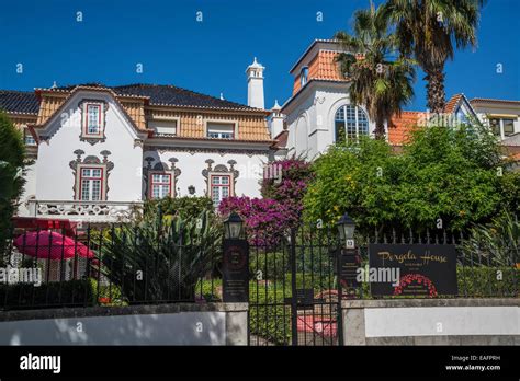 Bed and Breakfast 'Pergola House', Cascais, Lisbon, Portugal Stock ...