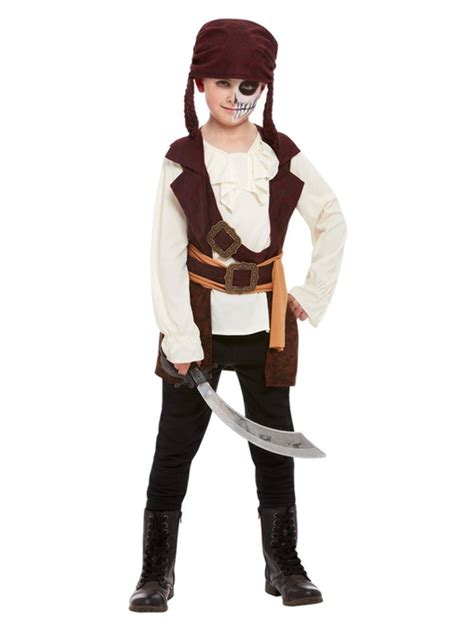 Dark Spirit Pirate Costume, Brown | Smiffys.com.au – Smiffys Australia