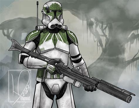 “Yoda’s Trooper” based on concept art from the cancelled Clone Wars ...