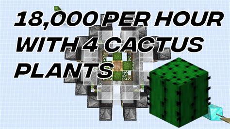 Minecraft Cactus Xp Farm 114 | Technology And Information Portal