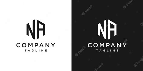 Premium Vector | Creative initial na monogram logo design icon template ...