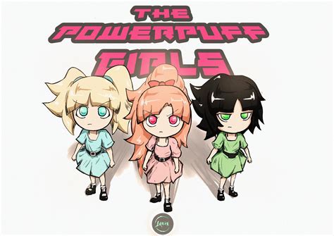 ArtStation - The powerpuff girls - fanart anime-