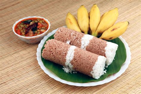 The famous " Kerala Puttu "..! A very filling breakfast. #socialnomnom ...