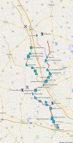 Withlacoochee and Little River Water Trail (WLRWT) | WWALS Watershed ...