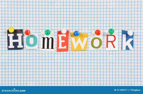 Homework Royalty-Free Stock Photography | CartoonDealer.com #15774059