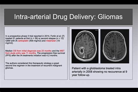 Intra-arterial delivery of chemotherapeutic agents improves survival