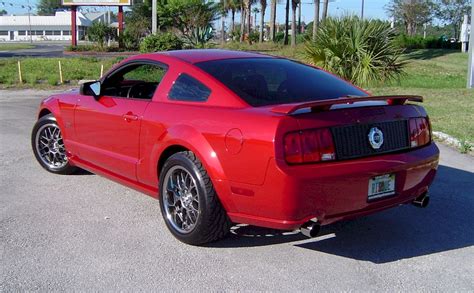 Dark Candy Apple Red 2008 Ford Mustang GT Coupe - MustangAttitude.com ...