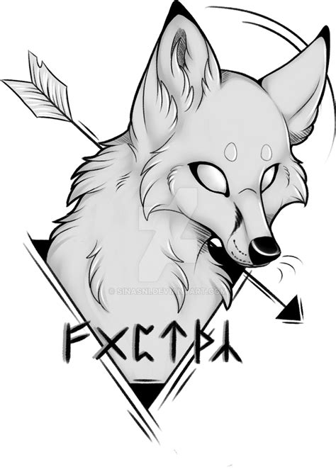 Fox spirit design by Sinasni on DeviantArt