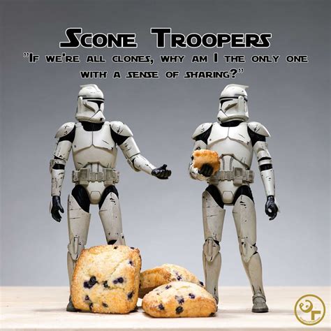 Clone Troopers + Scones = Scone Troopers | Bored Panda