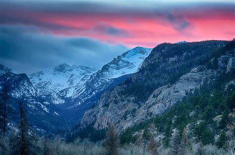 750x1334 resolution | aerial photography of mountains, rocky mountain ...