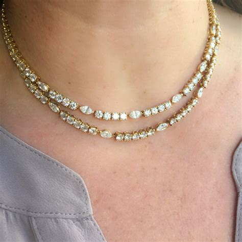 Incredible Cartier Diamond Necklace, Extremely Rare Collectible Piece ...