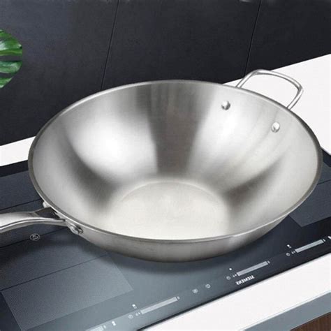 All Clad Stainless Steel Wok for cook | The Wok House