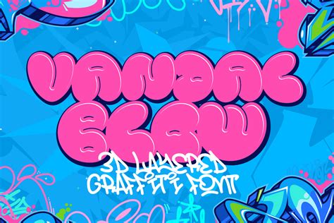 Vandal Blow Graffiti Inner Font | Cikareotype Studio | FontSpace