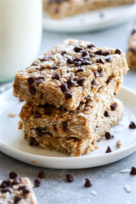 Homemade Chocolate Chip Clif Bars - The Real Food Dietitians