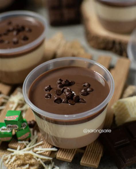 Resep Puding Coklat Cup Kekinian Yang Bisa Dibuat Di Rumah