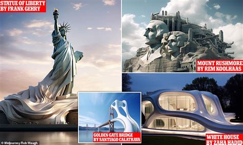 AI reimagines iconic American landmarks by different architects | Datadance