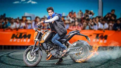 KTM Bike Stunt and effects | Photoshop Manipulation - Make Perfect Feel ...