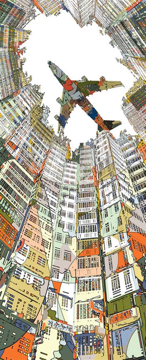 Art And Illustration, Illustrations, Kowloon Walled City, Perspective ...