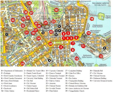 Helsinki City Map Printable - Free Printable Maps