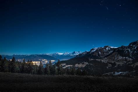 Worm's Eye View Photography of Starry Night · Free Stock Photo