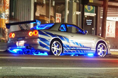 Gambar mobil most wanted - Gambar Gambar Mobil | Coche de paul walker ...