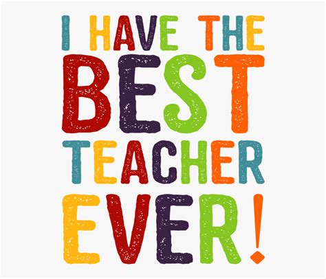 Best Teachers Ever Png , Free Transparent Clipart - ClipartKey